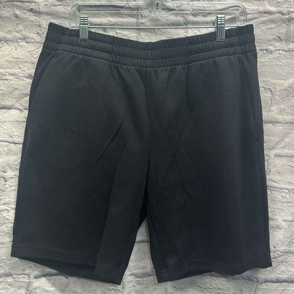 Michael Strahan Black Athletic Shorts Large